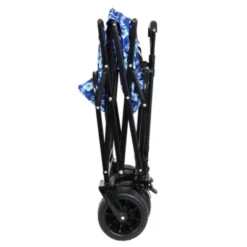 FURNIinspire Outdoor Serving Carts Fishing Cart Rod Holders All Terrain Steel Frame Utility Cart With Pneumatic Tires, Black, 44.88"*25.98"*44.49" -HV GUEST 09ea99c2 5f67 4a1f 924c 1401e4b474ab 1