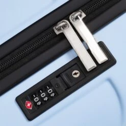 FURNIinspire Bag And Luggage Sets 20 Inch Luggage Set, Lightweight Checked Suitcase With 2 Mesh Bag Travel, Sky Blue, 8.3"*13.6"*21.5" -HV GUEST 0adedae8 2617 4096 baa4 3786fb4d6607