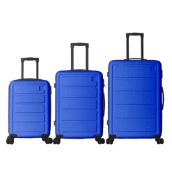 FURNIinspire Bag And Luggage Sets Hard Shell 3 Piece Suitcase Set, Travel Luggage Business Suitcases With Wheels, Blue, 19.88"*10.63"*29.92" 11 FURNIinspire Bag And Luggage Sets Hard Shell 3 Piece Suitcase Set, Travel Luggage Business Suitcases With Wheels, Blue, 19.88"*10.63"*29.92" -HV GUEST 0b47e3f1 1cc9 4cd3 8992 ad09622371fd