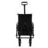 FURNIinspire Outdoor Serving Carts Minimeetall Multi-use Bag Collapsible Foldable Wagon Cart Beach Wagon For Camping, Black, 25.98"*17.32"*37.4" -HV GUEST 140f4f5f eb2a 4ced 8bb2 b5cba3459dad