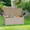 FURNIinspire Deck Boxes Outdoor Storage Box, Outdoor Deck Storage Box, Lockable Patio And Garden Furniture Container, Weather-Resistant Deck Box -HV GUEST 21e68fef 7853 441f a4f8 e667425f5392