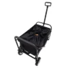 FURNIinspire Outdoor Serving Carts Minimeetall Extention ExCollapsible Foldable Wagon Cart Beach Wagon Heavy Duty Cart, Black, 25.98"*17.32"*37.4" -HV GUEST 26a9e334 3837 4bce b269 e8b7bfe38d9b