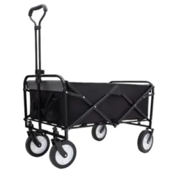 FURNIinspire Outdoor Serving Carts Collapsible Foldable Wagon Cart With Strapping System Beach Wagon Utility Cart, Black, 35.04"*21.65"*38.98" 11 FURNIinspire Outdoor Serving Carts Collapsible Foldable Wagon Cart With Strapping System Beach Wagon Utility Cart, Black, 35.04"*21.65"*38.98" -HV GUEST 340ee51c 8dd5 4fe3 817e 7b4dd413d6b4