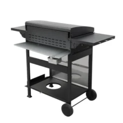 FURNIinspire Outdoor Grills, Griddles And Smokers Professional 4 Burner Gas Grill, Stainless Steel BBQ With Pizza Oven, Black, 31.1"*22.84"*14.96" -HV GUEST 34f73dd2 d072 41ae 90ea 69ede13d2d0b