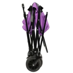 FURNIinspire Outdoor Serving Carts 480Lbs Collapsible Wagon With Canopy Lightweight Foldable Wagon With Mosquito Net, Purple, 45.28"*22.83"*38.78" 9 FURNIinspire Outdoor Serving Carts 480Lbs Collapsible Wagon With Canopy Lightweight Foldable Wagon With Mosquito Net, Purple, 45.28"*22.83"*38.78" -HV GUEST 3a3c9558 8a7b 4595 9813 f790295501d3