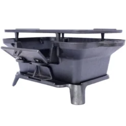 FURNIinspire Outdoor Grills, Griddles And Smokers Enameled Cast Iron Hibachi, Elegant Portable Grill For Outdoor Entertaining, Black, 17"*12"*9.9" -HV GUEST 4a3cea24 fada 4a8e b5d7 3f0667e4ce81