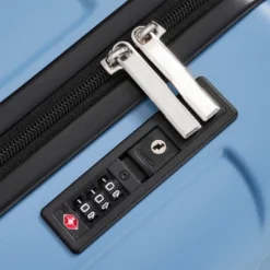 FURNIinspire Bag And Luggage Sets 20 Inch Luggage Set, Lightweight Checked Suitcase With 2 Mesh Bag Travel Business, Blue, 8.3"*13.6"*21.5" -HV GUEST 52fed2d5 d507 4c9d 8c6e 9a3cfb85d5c9