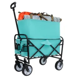 FURNIinspire Outdoor Serving Carts Utility Park Garden Cart Tool Customized Color Folding Camping Trolley Outdoor Beach, Blue, 25.98"*17.32"*37.4" 11 FURNIinspire Outdoor Serving Carts Utility Park Garden Cart Tool Customized Color Folding Camping Trolley Outdoor Beach, Blue, 25.98"*17.32"*37.4" -HV GUEST 5d04765c d011 44c0 84d2 1962125c29bb