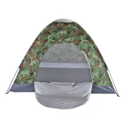 FURNIinspire Camping Tents 4 Person Camping Dome Tent, Waterproof, UV-Resistant Outdoor Tent For Outdoor Activities, Hiking, Green, 78.75"*78.75"*51" -HV GUEST 616c305d e32d 4860 ac29 b47203695951