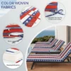 FURNIinspire Outdoor Seat Cushions 2pcs Outdoor Cushion Set Replacement, Red And Blue Stripes Seat Cushion, Multicolored, 74.4"*22.05"*2.76" 1 FURNIinspire Outdoor Seat Cushions 2pcs Outdoor Cushion Set Replacement, Red And Blue Stripes Seat Cushion, Multicolored, 74.4"*22.05"*2.76" -HV GUEST 6a969e02 790a 4d58 906e e235170ab0f0