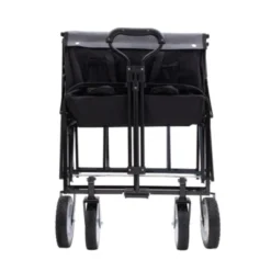FURNIinspire Outdoor Serving Carts Collapsible Foldable Wagon Cart With Strapping System Beach Wagon Utility Cart, Black, 35.04"*21.65"*38.98" 10 FURNIinspire Outdoor Serving Carts Collapsible Foldable Wagon Cart With Strapping System Beach Wagon Utility Cart, Black, 35.04"*21.65"*38.98" -HV GUEST 778732d4 dbd0 49db b2d3 6e33f09f81e2