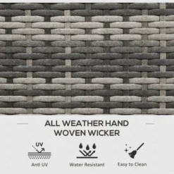 FURNIinspire Utility Storage Cabinet 113 Gallon Deck Box Rattan Outdoor Storage Box Waterproof Storage Container, Dark Grey, 47.20"*6.70"*30.70" 10 FURNIinspire Utility Storage Cabinet 113 Gallon Deck Box Rattan Outdoor Storage Box Waterproof Storage Container, Dark Grey, 47.20"*6.70"*30.70" -HV GUEST 7b788cbb 6ce0 4194 a9a3 89a2452ec9a3