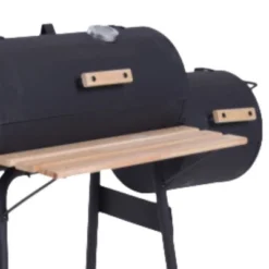 FURNIinspire Outdoor Grills, Griddles And Smokers Charcoal Grill And Smoker Combo For Backyard BBQ With Wheels, Black, 40.25"*14.25"*14.25" 10 FURNIinspire Outdoor Grills, Griddles And Smokers Charcoal Grill And Smoker Combo For Backyard BBQ With Wheels, Black, 40.25"*14.25"*14.25" -HV GUEST 7e5e6cc8 889f 4d4a 9ded d9e4cd809441