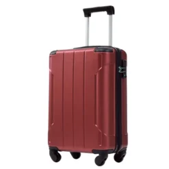 FURNIinspire Luggage 20 Inch Carry On Luggage, Lightweight Durable Suitcase With Wheels For Travel Business, Red, 8.3"*13.6"*21.5" 11 FURNIinspire Luggage 20 Inch Carry On Luggage, Lightweight Durable Suitcase With Wheels For Travel Business, Red, 8.3"*13.6"*21.5" -HV GUEST 8e9f1ea1 c93f 4b2d 8e98 91cc3ae49090