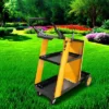 FURNIinspire Wheelbarrows And Lawn Carts Multi Function 3 Tier Welding Cart, Heavy Duty  Cart With Handles, Yellow And Black, 11.6“*27.7"*33.4" -HV GUEST 8f5e9f8b cb11 4e8a b16b 9e13b3554aee