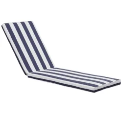FURNIinspire Outdoor Seat Cushions 2pcs Stripe Patio Furniture Seat Cushion Replacement For Chaise Lounge, Removable Cover, Blue, 74.4"*22.05"*2.76" 11 FURNIinspire Outdoor Seat Cushions 2pcs Stripe Patio Furniture Seat Cushion Replacement For Chaise Lounge, Removable Cover, Blue, 74.4"*22.05"*2.76" -HV GUEST 8ff44d6c e463 4daf a022 87044e3ed2d4