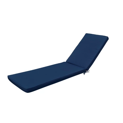 FURNIinspire Outdoor Seat Cushions Patio Lounge Chair Cushion Replacement, Outdoor Chair Cushion, Removable Cover, Dark Blue, 74.4"*22.05"*2.76" 7 FURNIinspire Outdoor Seat Cushions Patio Lounge Chair Cushion Replacement, Outdoor Chair Cushion, Removable Cover, Dark Blue, 74.4"*22.05"*2.76" - Image 5