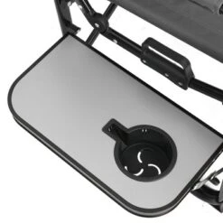 FURNIinspire Outdoor Portable Chairs Camping Chair Directors Chair, Oversized Portable Folding Chair With Side Table, Gray, 27.56"*24.41"*43.31" 10 FURNIinspire Outdoor Portable Chairs Camping Chair Directors Chair, Oversized Portable Folding Chair With Side Table, Gray, 27.56"*24.41"*43.31" -HV GUEST 959d2aa7 6720 4a18 86f6 f8ada86effa8