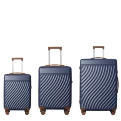FURNIinspire Bag And Luggage Sets 3 Piece Rolling Luggage Travel Suitcase Set, Lightweight Durable Suitcases With Wheels, Blue, 21.06"*11.81"*30.31" 11 FURNIinspire Bag And Luggage Sets 3 Piece Rolling Luggage Travel Suitcase Set, Lightweight Durable Suitcases With Wheels, Blue, 21.06"*11.81"*30.31" -HV GUEST 9bb41fa1 96dc 49aa bf89 1aceb5930065
