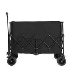 FURNIinspire Wheelbarrows And Lawn Carts Beach Wagon Lawn Cart Garden Cart, Heavy Duty Folding Utility Yard Cart, Black, 20.87"*42.91"*32.68" -HV GUEST 9d5f9500 99ff 4f1d 89bd bc170fe8434a