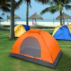FURNIinspire Camping Tents Single Person Waterproof Dome Camping Dome Tent For Outdoor Hiking, Easy To Carry, Orange, 47.2"*78.7"*39.4" 9 FURNIinspire Camping Tents Single Person Waterproof Dome Camping Dome Tent For Outdoor Hiking, Easy To Carry, Orange, 47.2"*78.7"*39.4" -HV GUEST 9dcaa877 f364 449c abff 40d13ca450c3