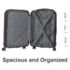 FURNIinspire Bag And Luggage Sets 3 Piece Rolling Luggage, Travel Hard Suitcase With Wheels, Stylish Suitcase Set, Purple, 21.06"*11.81"*30.31" -HV GUEST 9dd4e4ac 267d 452d a954 16ae62856897