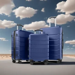 FURNIinspire Bag And Luggage Sets 20/24/28 Inch Luggage Set 3pcs Hard Shell Rolling Suitcase Set Expandable Travel Luggage With Spinner Wheels, Blue 11 FURNIinspire Bag And Luggage Sets 20/24/28 Inch Luggage Set 3pcs Hard Shell Rolling Suitcase Set Expandable Travel Luggage With Spinner Wheels, Blue -HV GUEST a2b19ac4 2d07 48f8 9fd5 c2031927785e