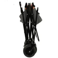 FURNIinspire Outdoor Serving Carts 480Lbs Collapsible Wagon With Canopy Lightweight Foldable Wagon With Mosquito Net, Orange, 45.28"*22.83"*38.78" 9 FURNIinspire Outdoor Serving Carts 480Lbs Collapsible Wagon With Canopy Lightweight Foldable Wagon With Mosquito Net, Orange, 45.28"*22.83"*38.78" -HV GUEST aadbac15 021d 47d4 b8d4 68532c445f25