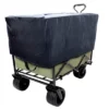FURNIinspire Outdoor Serving Carts 440lbs Collapsible Foldable Wagon Cart With Strapping System For Camping Sports, Green, 35.04"*22.44"*38.58" -HV GUEST af63a81e c607 4fff a60e 1aa3162115bc