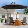 FURNIinspire Patio Umbrellas, Double Sided Twin Patio Umbrella Outdoor, Brown 2 FURNIinspire Patio Umbrellas, Double Sided Twin Patio Umbrella Outdoor, Brown -HV GUEST b07dda89 81af 465b 8625 3c9466942594