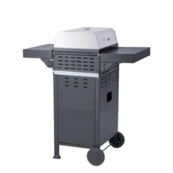 FURNIinspire Outdoor Grills, Griddles And Smokers Professional 2 Burner Gas Grill, Stainless Steel BBQ With Pizza Oven, Black, 22.6"*23.6"*17.32" -HV GUEST c06460e8 41cc 486b 80cf 7e8bde6009b6