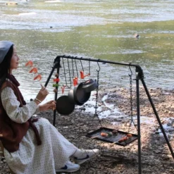 FURNIinspire Outdoor Grills, Griddles And Smokers Expedition Ready Grill System, Camp Kitchen For Wilderness Adventures, Black, 40.55"*12.99"*4.72" -HV GUEST e2267a8b c347 41a8 a6d1 4e9dc21b92ba