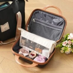 FURNIinspire Bag And Luggage Sets Hard Shell Luggage Set, Lightweight Suitcases With Wheels For Travel Business, Black, 11.8"*19.7"*30.3" 10 FURNIinspire Bag And Luggage Sets Hard Shell Luggage Set, Lightweight Suitcases With Wheels For Travel Business, Black, 11.8"*19.7"*30.3" -HV GUEST ec569bc8 ef23 449d 85d8 2e5178497971