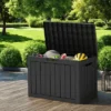 FURNIinspire Deck Boxes 45 Gallon Deck Box, Waterproof Storage Bin For Outdoor And Indoor, Storage Deck Box, All Weather Use, Black, 17“*31”*22“ 2 FURNIinspire Deck Boxes 45 Gallon Deck Box, Waterproof Storage Bin For Outdoor And Indoor, Storage Deck Box, All Weather Use, Black, 17“*31”*22“ -HV GUEST f19008ac 7c62 457a 8f1e 8ef3b86473ac