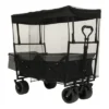 FURNIinspire Outdoor Serving Carts 480Lbs Collapsible Wagon With Canopy Lightweight Foldable Wagon With Mosquito Net, Black, 45.28"*22.83"*38.78" 2 FURNIinspire Outdoor Serving Carts 480Lbs Collapsible Wagon With Canopy Lightweight Foldable Wagon With Mosquito Net, Black, 45.28"*22.83"*38.78" -HV GUEST f7e3cb68 1750 4da0 bee9 1853e108cab3