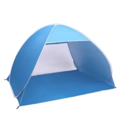 FURNIinspire Camping Tents Beach Tent Sun Shelter, Family Tent For Outdoors, Hiking, Picnic, Beach, Adventure, Blue, 78.74"*59.06"*51.18" -HV GUEST ff73869e ec1c 4caa b695 54ebf62e79e3